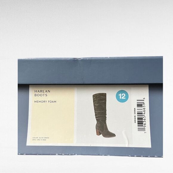 New With Tags in Box Universal Thread Olive Green Harlan Boots Size 12 - Picture 6 of 9